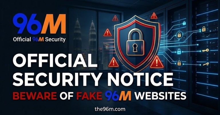 96M Issues Official Warning Against Rising Phishing Scams Targeting Malaysian Players